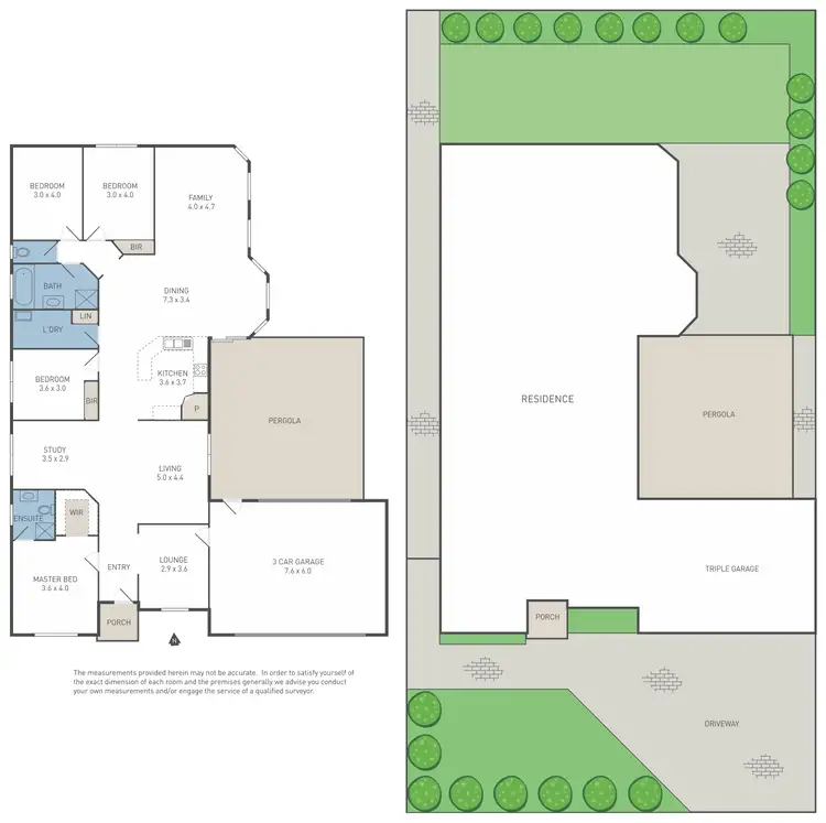 Floorplan of Homely house listing, 8 Diamond Drive, Werribee VIC 3030