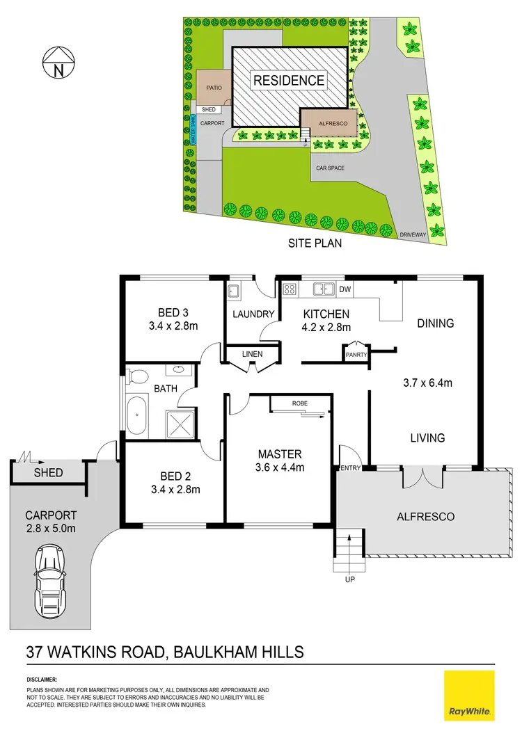 Floorplan of Homely house listing, 37 Watkins Road, Baulkham Hills NSW 2153