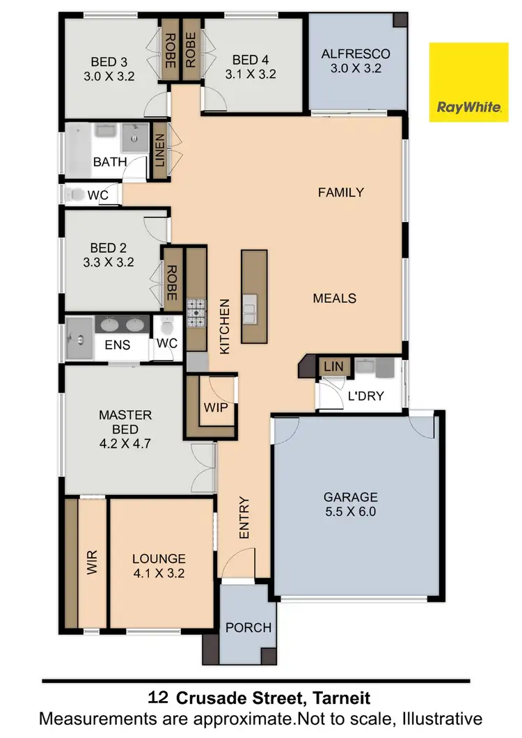 Floorplan of Homely house listing, 12 Crusade Street, Tarneit VIC 3029