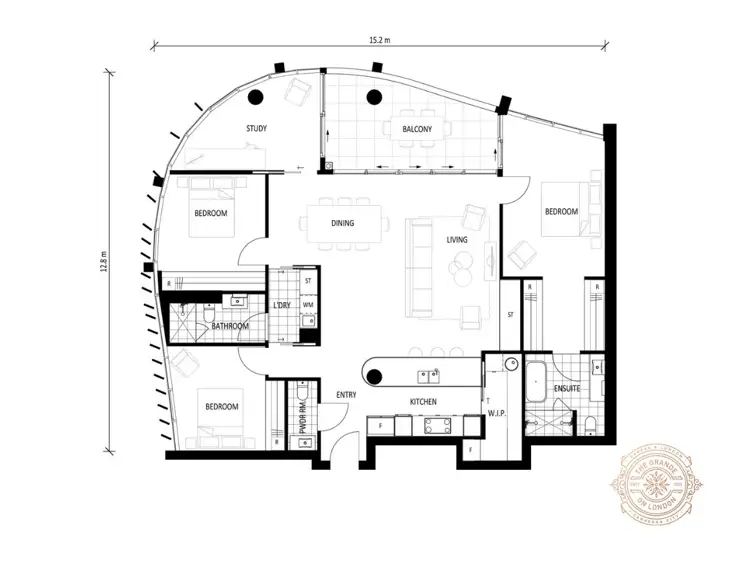 Floorplan of Homely apartment listing, Address available on request