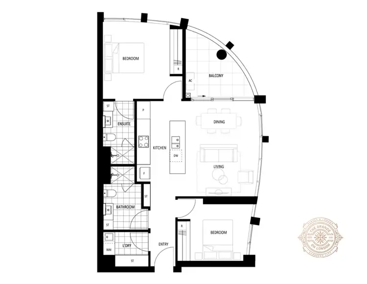 Floorplan of Homely apartment listing, Address available on request