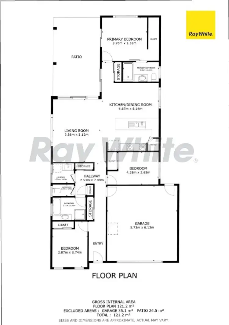 Floorplan of Homely house listing, 20 Waterhole Place, Bli Bli QLD 4560