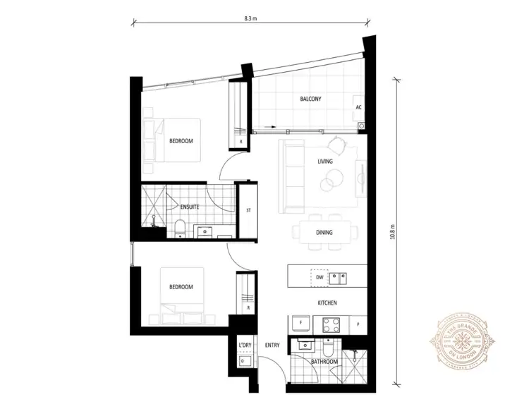 Floorplan of Homely apartment listing, Address available on request