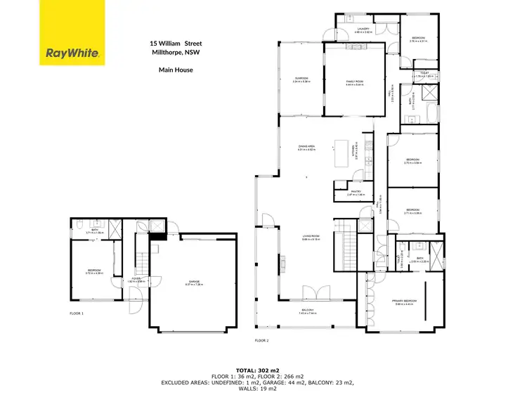 Floorplan of Homely house listing, 15 William Street, Millthorpe NSW 2798