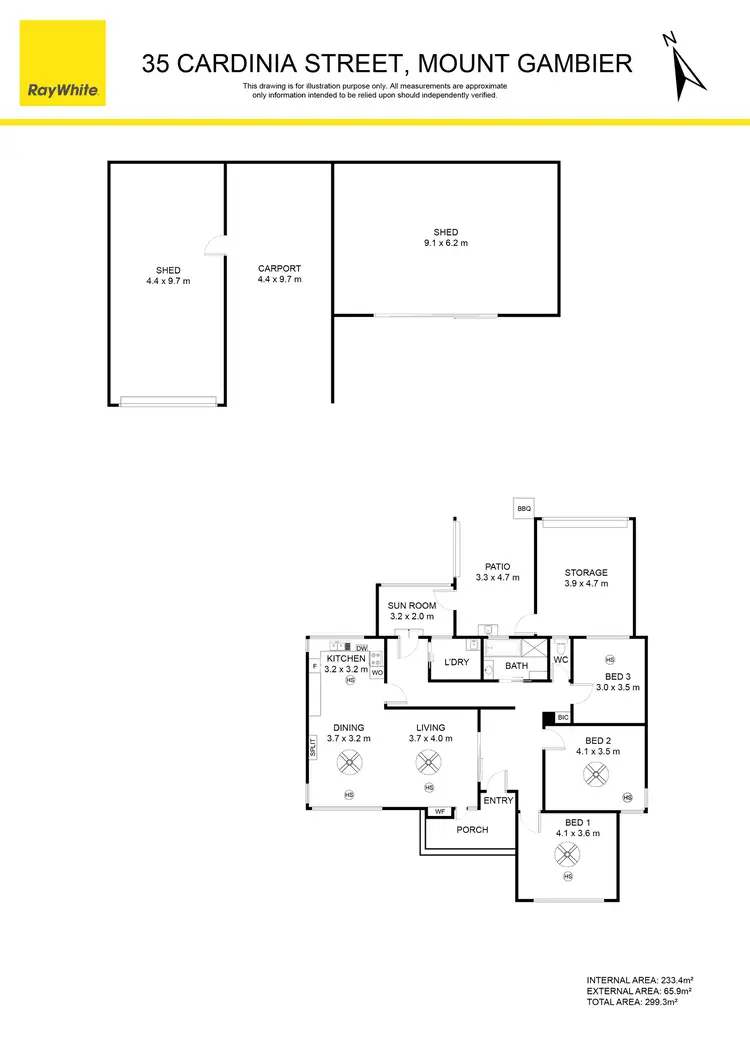 Floorplan of Homely house listing, 35 Cardinia Street, Mount Gambier SA 5290