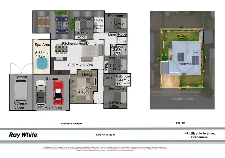 Floorplan of Homely house listing, 47 Lillypilly Avenue, Gracemere QLD 4702