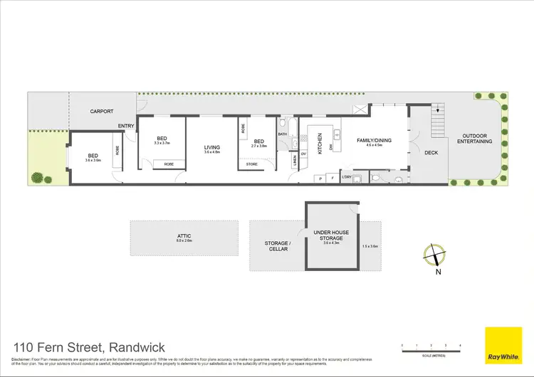 Floorplan of Homely house listing, 110 Fern Street, Randwick NSW 2031