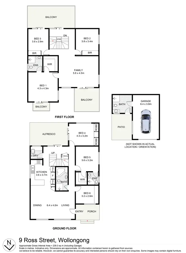 Floorplan of Homely house listing, 9 Ross Street, Wollongong NSW 2500