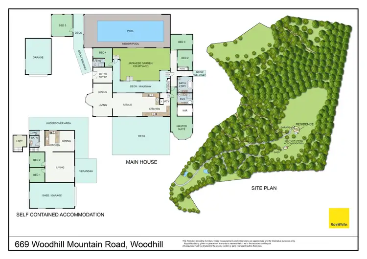 Floorplan of Homely house listing, 669 Woodhill Mountain Road, Woodhill NSW 2535