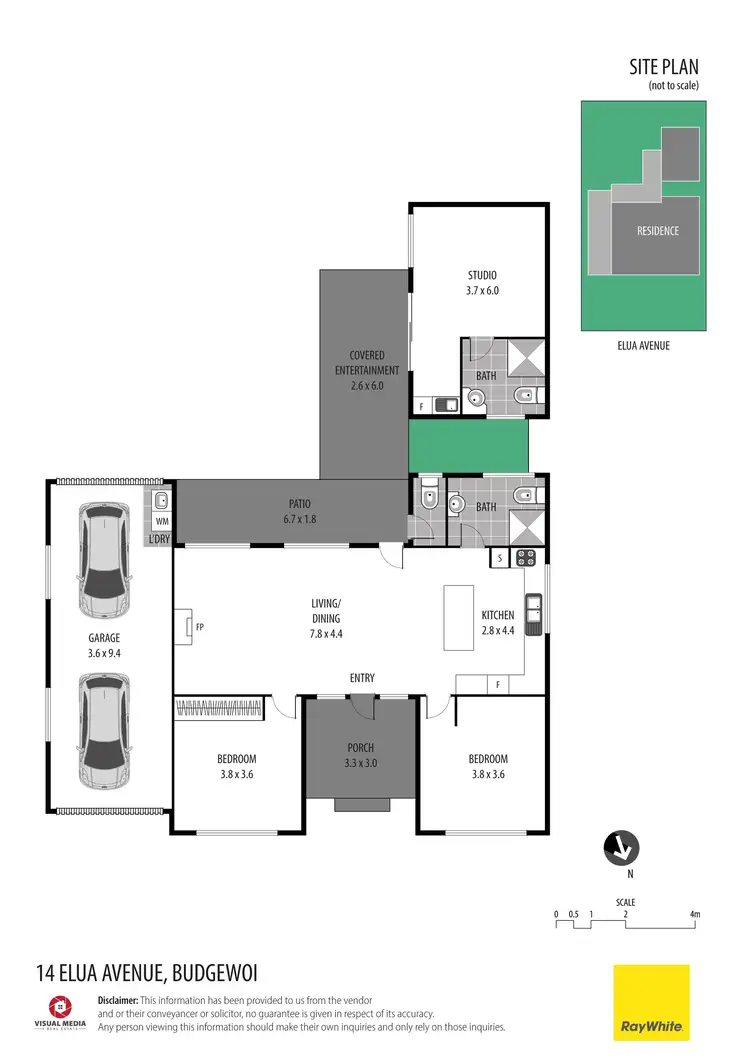 Floorplan of Homely house listing, 14 Elua Avenue, Budgewoi NSW 2262