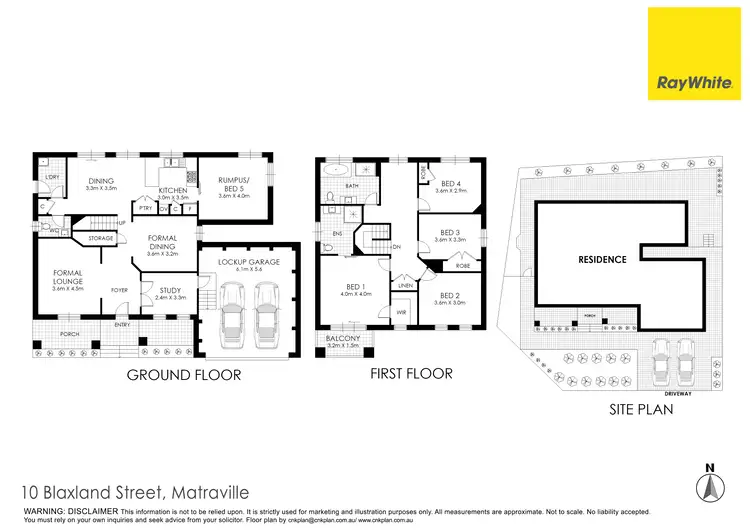 Floorplan of Homely house listing, 10 Blaxland Street, Matraville NSW 2036