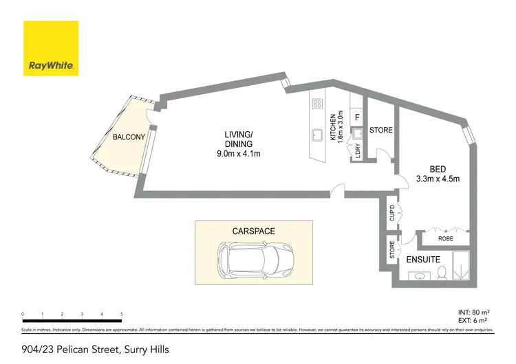 Floorplan of Homely apartment listing, 9.04/23 Pelican Street, Surry Hills NSW 2010