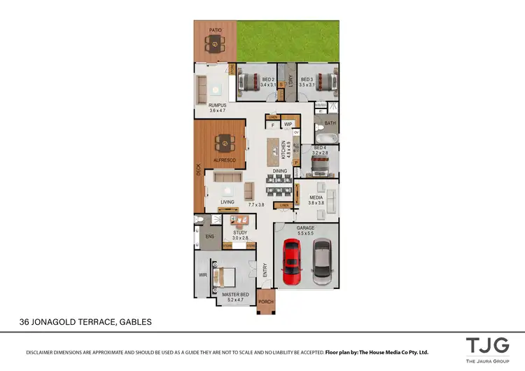 Floorplan of Homely house listing, 36 Jonagold Terrace (The Gables), Box Hill NSW 2765