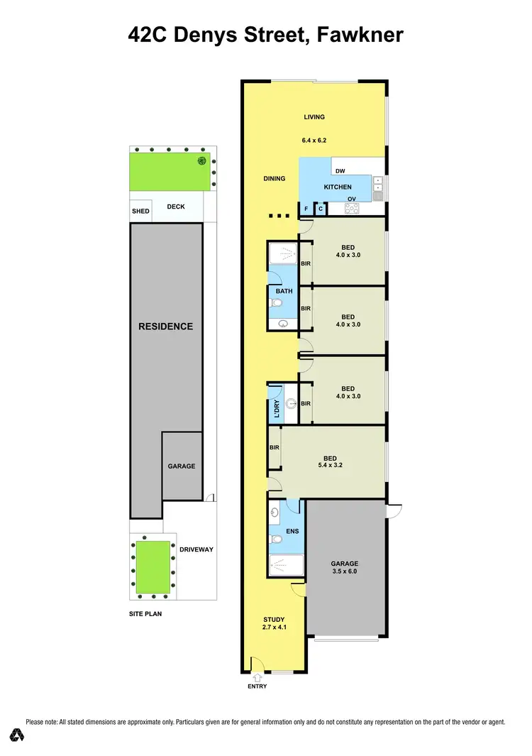 Floorplan of Homely house listing, 42C Denys Street, Fawkner VIC 3060