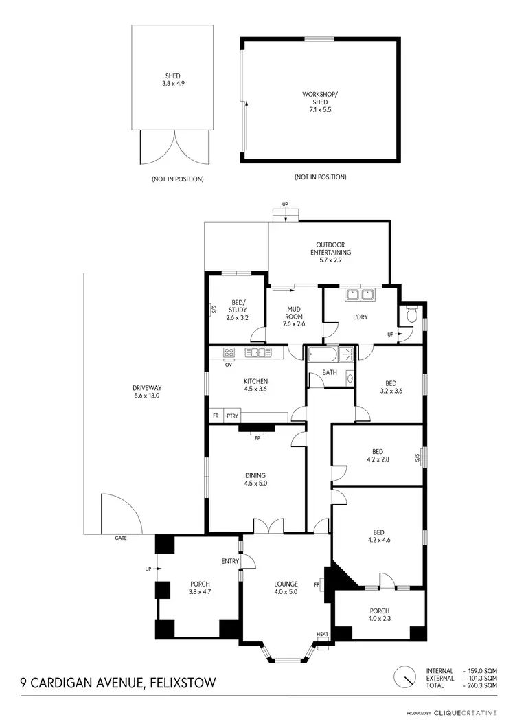 Floorplan of Homely house listing, 9 Cardigan Avenue, Felixstow SA 5070