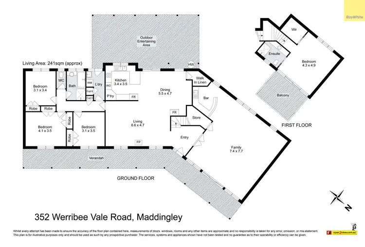 Floorplan of Homely house listing, 352 Werribee Vale Road, Maddingley VIC 3340