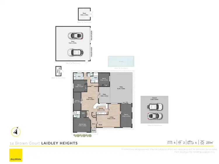 Floorplan of Homely other listing, 14 Brown Court, Laidley Heights QLD 4341
