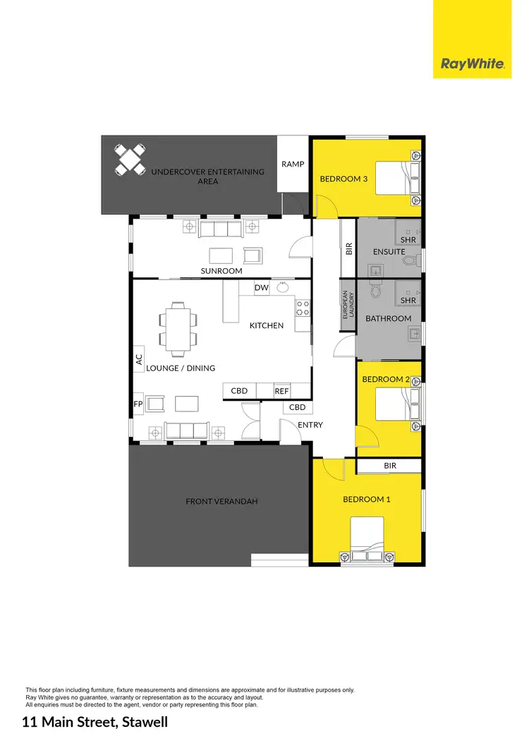 Floorplan of Homely house listing, 11 Main Street, Stawell VIC 3380