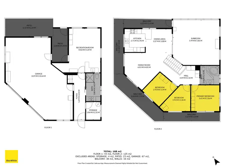 Floorplan of Homely house listing, 21 Cypress Avenue, Rainbow Beach QLD 4581