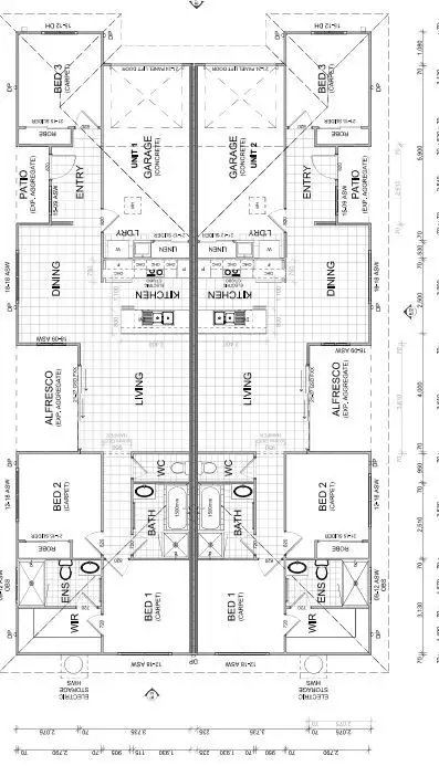 Floorplan of Homely semi-detached listing, 21B Redzel Court, Logan Reserve QLD 4133