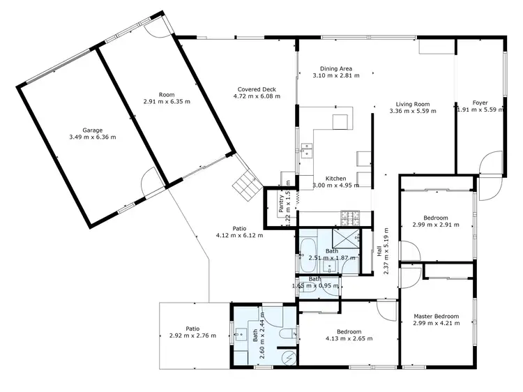 Floorplan of Homely house listing, 3 Aldridge Street, Kepnock QLD 4670