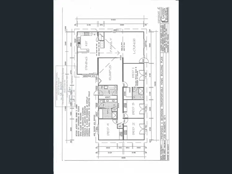 Floorplan of Homely rural property listing, 2824 Neilrex Road, Coolah NSW 2843