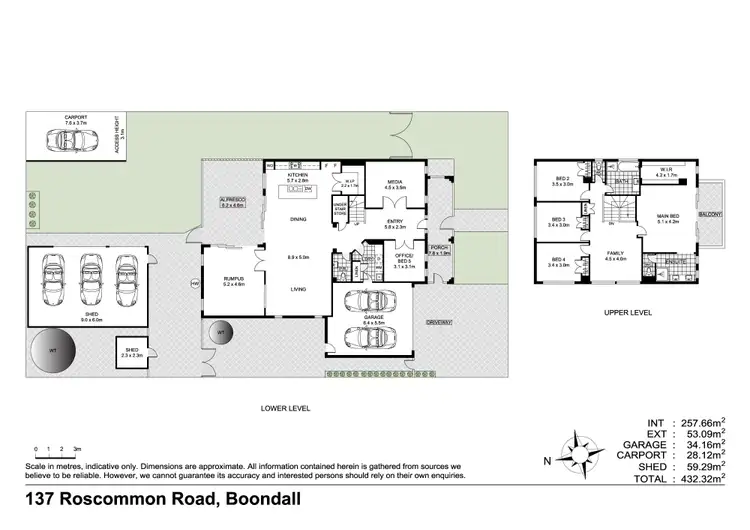 Floorplan of Homely house listing, 137 Roscommon Road, Boondall QLD 4034