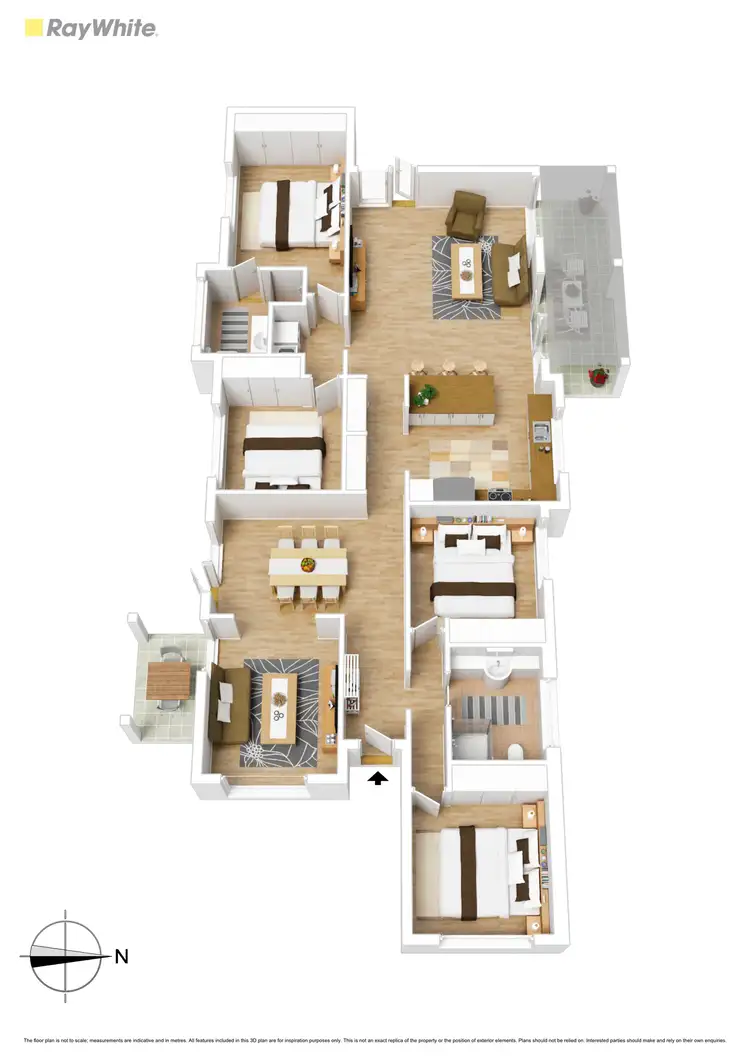 Floorplan of Homely house listing, 12 Michael Court, Seaford VIC 3198