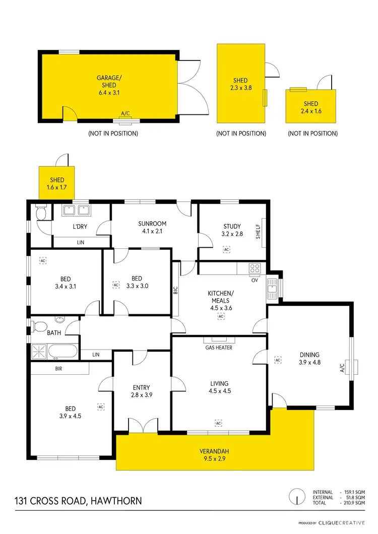 Floorplan of Homely house listing, 131 Cross Road, Hawthorn SA 5062