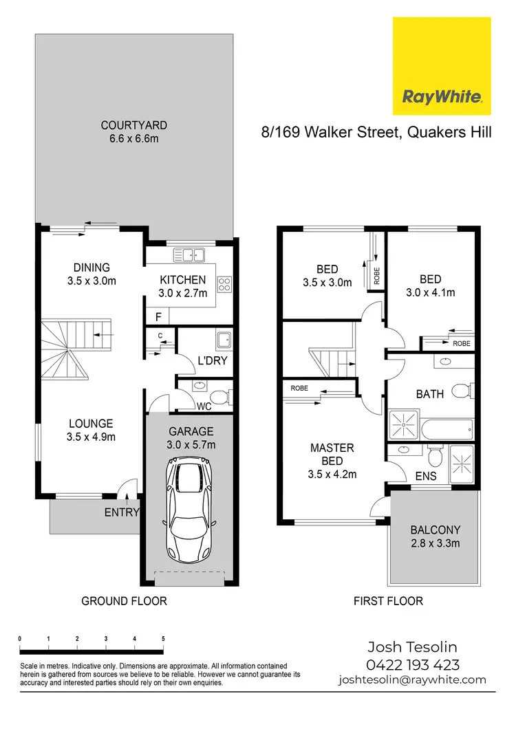 Floorplan of Homely house listing, 8/169 Walker Street, Quakers Hill NSW 2763