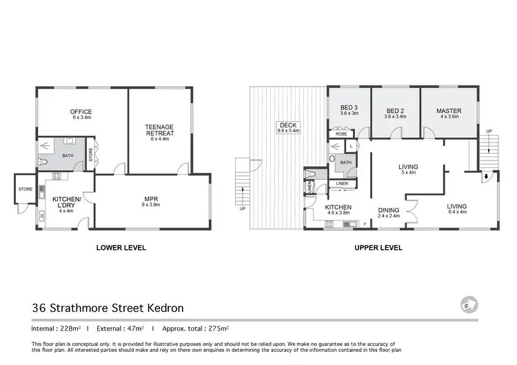Floorplan of Homely house listing, 36 Strathmore Street, Kedron QLD 4031