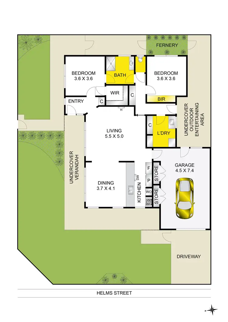Floorplan of Homely house listing, 2 Murray Street, Newcomb VIC 3219