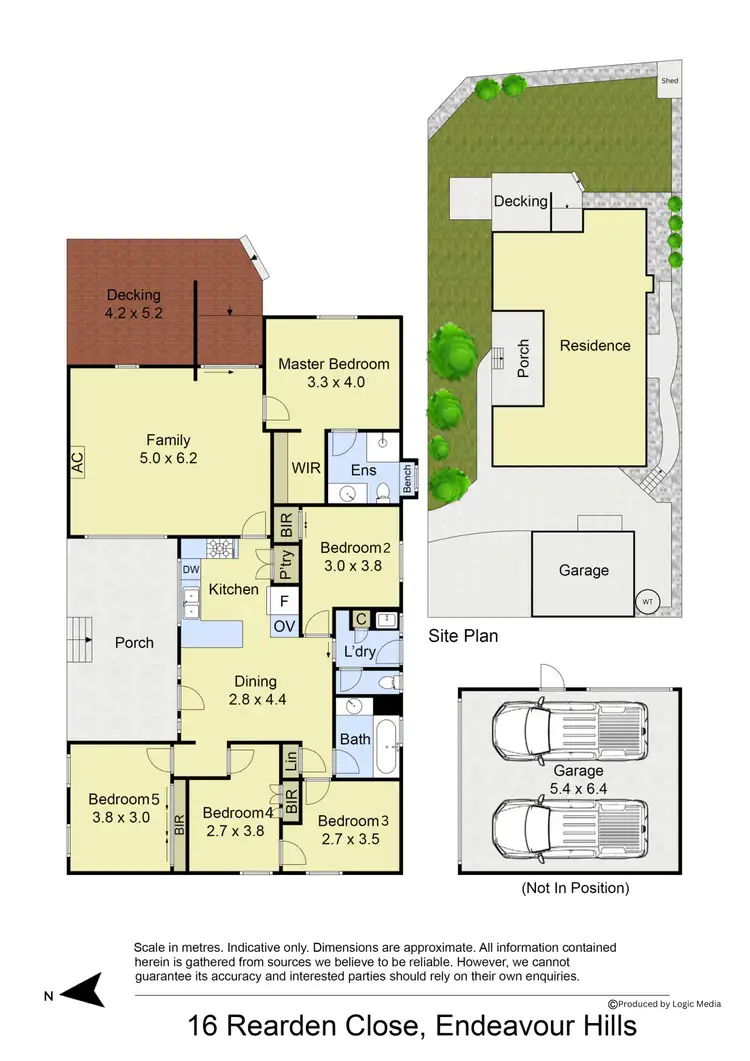 Floorplan of Homely house listing, 16 Rearden Close, Endeavour Hills VIC 3802