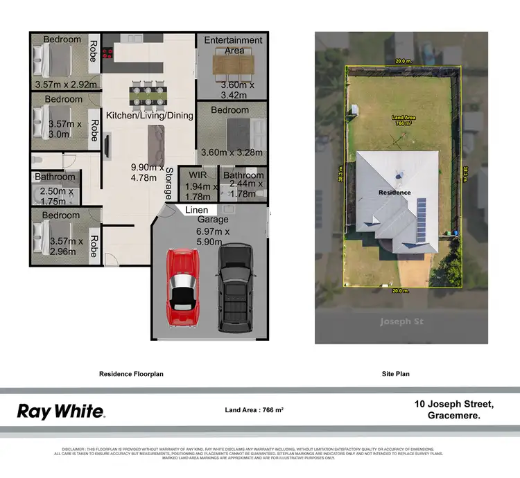 Floorplan of Homely house listing, 10 Joseph Street, Gracemere QLD 4702