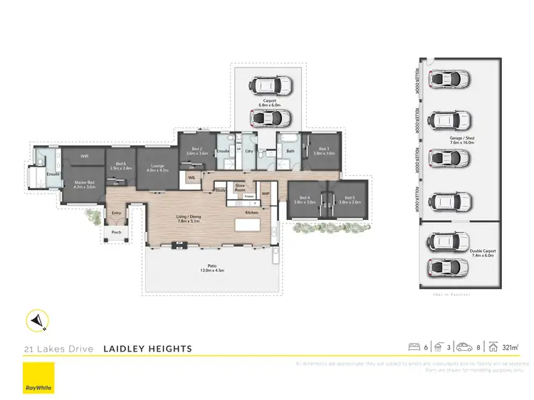 Floorplan of Homely rural property listing, 21 Lakes Drive, Laidley Heights QLD 4341