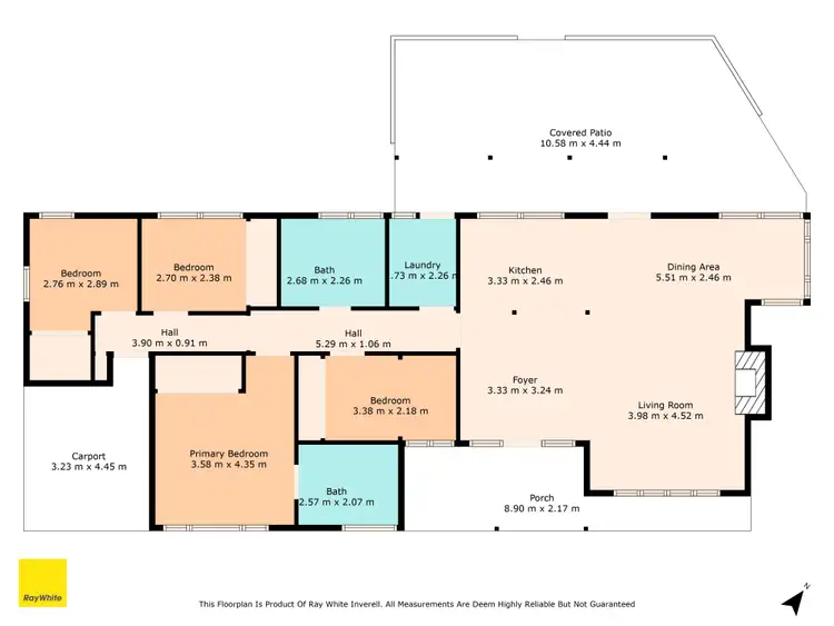 Floorplan of Homely house listing, 29 Gordon Street, Inverell NSW 2360