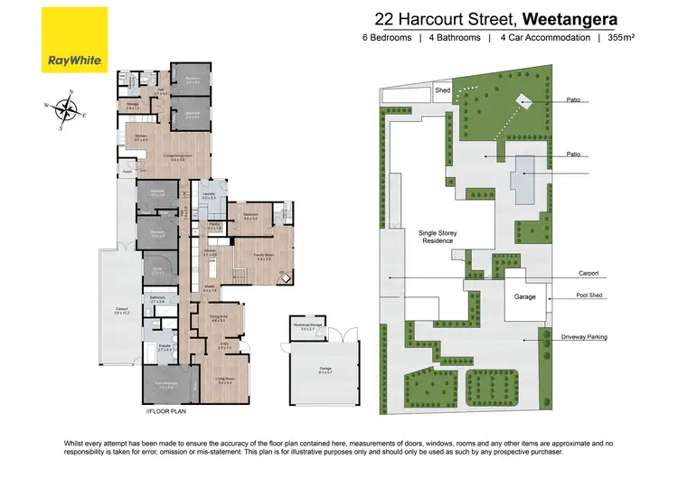 Floorplan of Homely house listing, 22 Harcourt Street, Weetangera ACT 2614