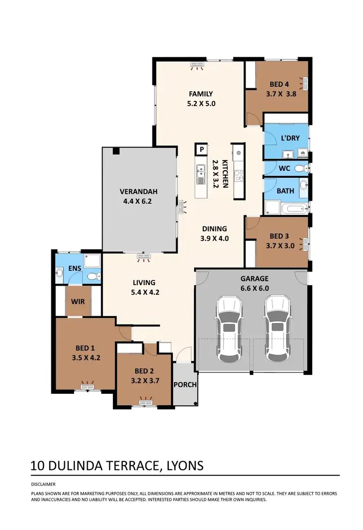 Floorplan of Homely house listing, 10 Dulinda Terrace, Lyons NT 810