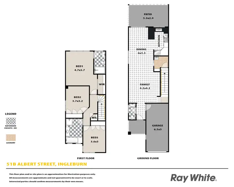 Floorplan of Homely house listing, 51B Albert Street, Ingleburn NSW 2565