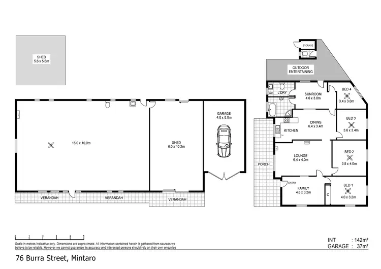 Floorplan of Homely house listing, 76 Burra Street, Mintaro SA 5415