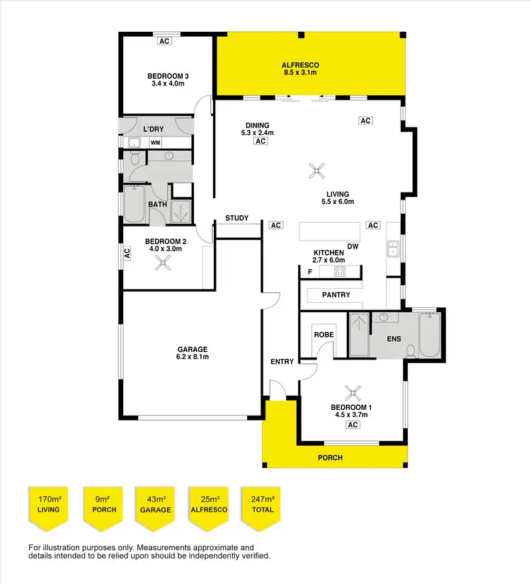 Floorplan of Homely house listing, 17 Peppermint Drive, Hayborough SA 5211