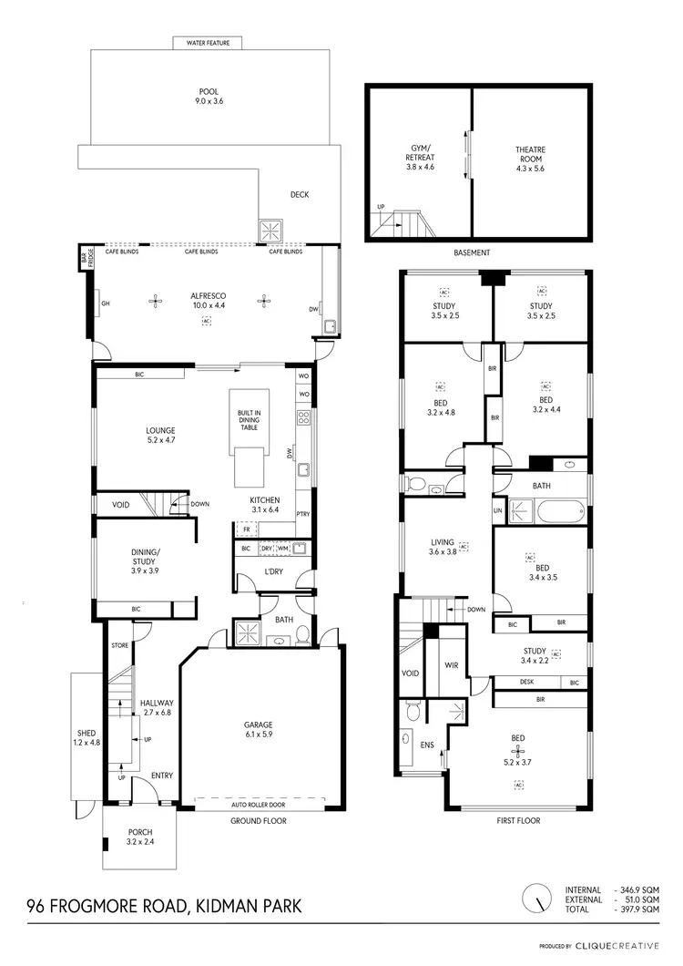 Floorplan of Homely house listing, 96 Frogmore Road, Kidman Park SA 5025