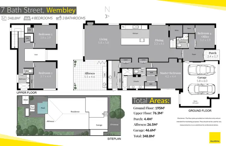 Floorplan of Homely house listing, 7 Bath Street, Wembley WA 6014