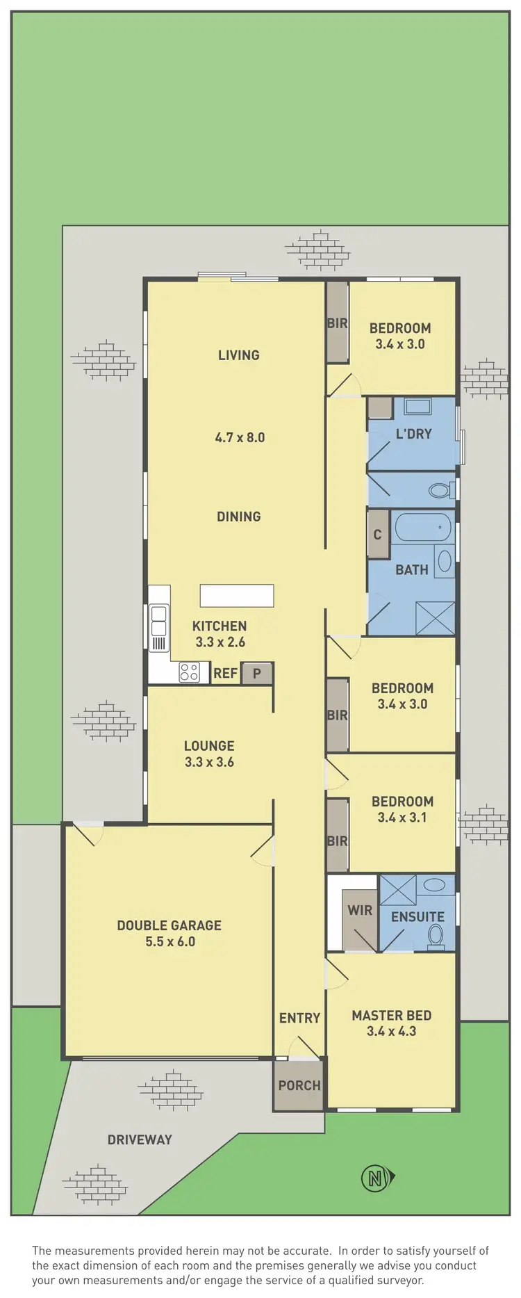 Floorplan of Homely house listing, 53 Macquarie Drive, Wyndham Vale VIC 3024