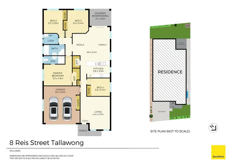 Floorplan of Homely house listing, 8 Reis Street (TALLAWONG),, Schofields NSW 2762