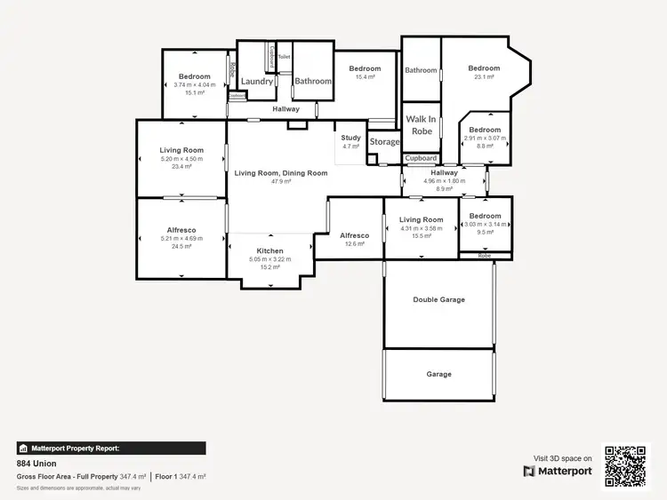 Floorplan of Homely house listing, 884 Union Road, Glenroy NSW 2640