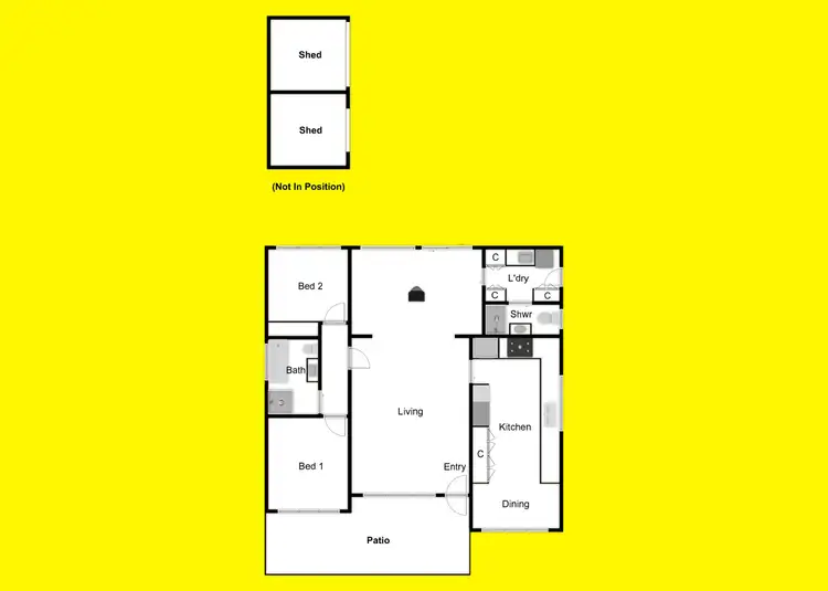 Floorplan of Homely house listing, 179 Darling Street, Wentworth NSW 2648