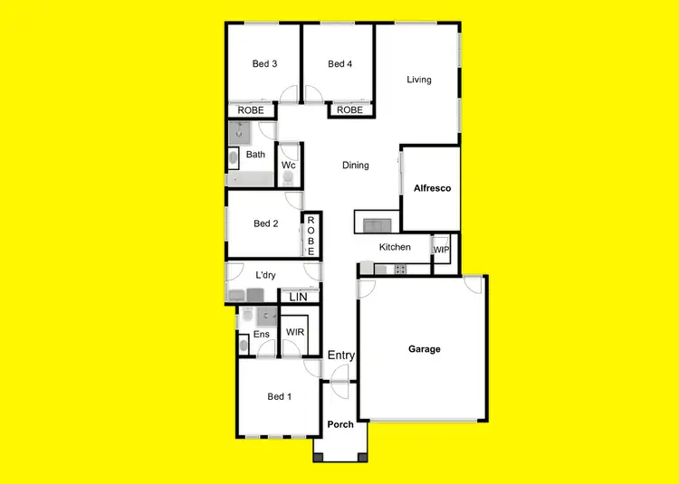 Floorplan of Homely house listing, 21 Battalion Drive, Mildura VIC 3500