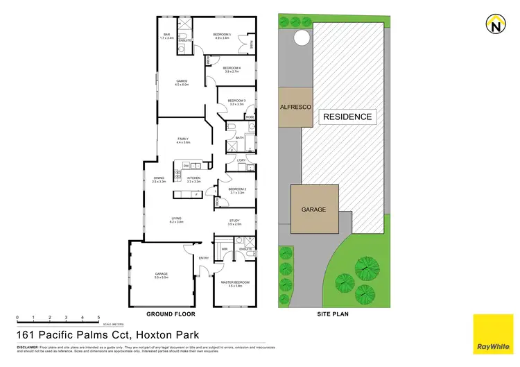 Floorplan of Homely house listing, 161 Pacific Palms Circuit, Hoxton Park NSW 2171
