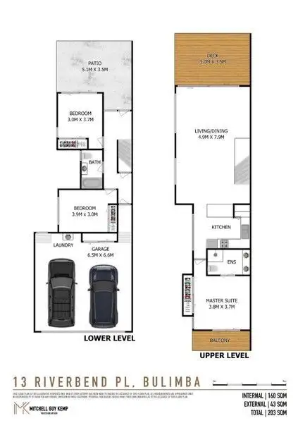 Floorplan of Homely house listing, 13 Riverbend Place, Bulimba QLD 4171